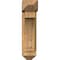 Ekena Millwork Imperial Arts and Crafts Rough Sawn Bracket w/ Offset Brace, Western Red Cedar, 6"W x 16"D x 24"H BKT0604X16X24IMP03RWR - alternate 2